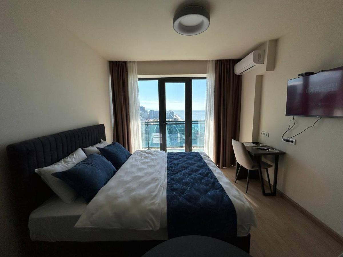 Студия С Потрясающим Видом На Море В Orbi Beach Tower Μπατούμι Εξωτερικό φωτογραφία