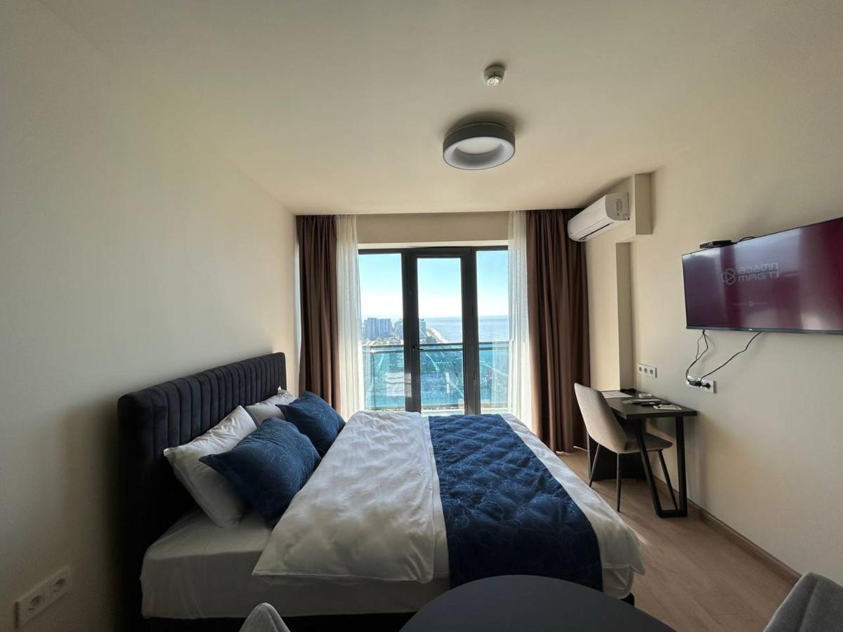 Студия С Потрясающим Видом На Море В Orbi Beach Tower Μπατούμι Εξωτερικό φωτογραφία
