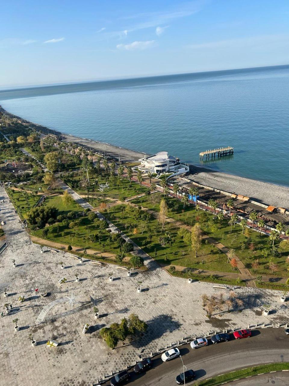 Студия С Потрясающим Видом На Море В Orbi Beach Tower Μπατούμι Εξωτερικό φωτογραφία